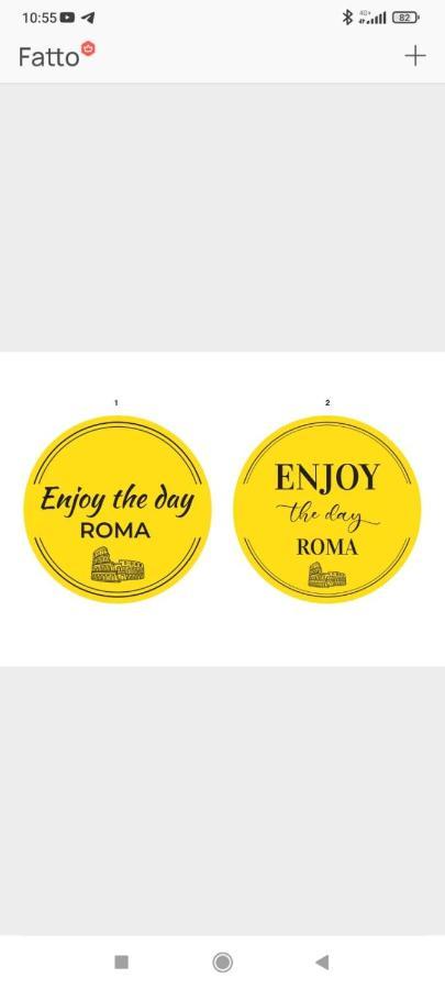 Loft - Enjoy The Day Roma Appartamento Esterno foto